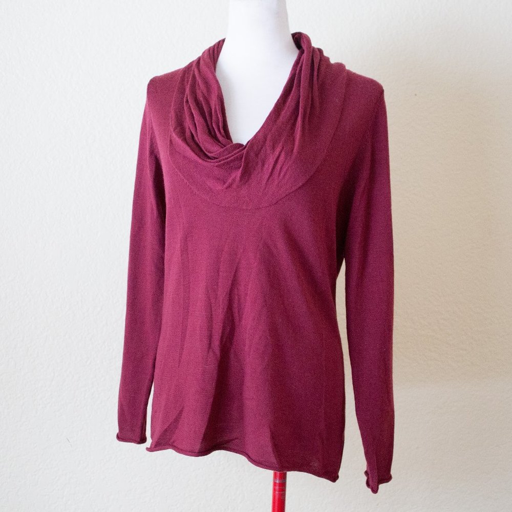 J.Jill Merino Wool Cowl Neck Sweater Small